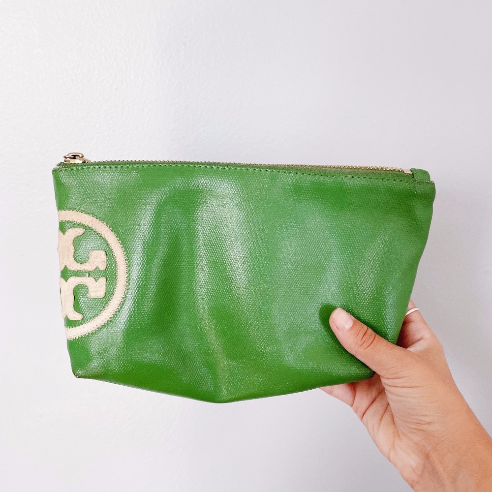 Tory Burch Leather Cosmetic Case